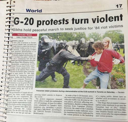 G-20 Summit Varinder Walia